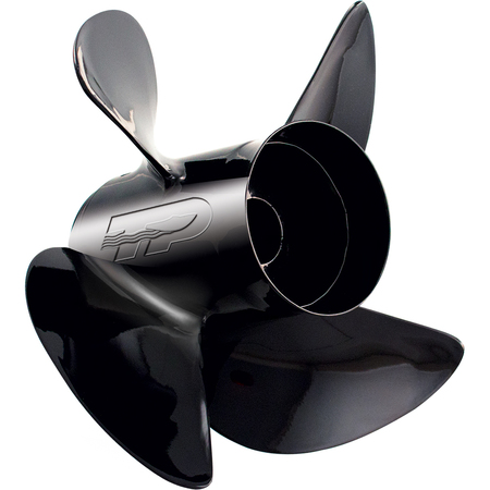 TURNING POINT PROPELLERS Hustler Right Hand Aluminum Propeller-LE1/LE2-1413-4-14" x 13"-4-Blade 21431330